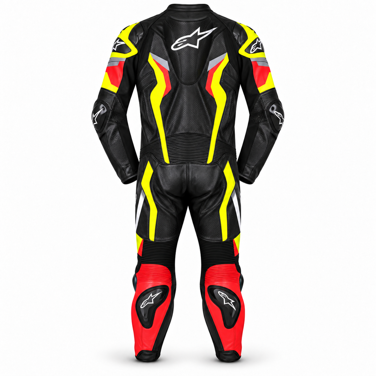 Dinevo Apex Fluo One-Piece Motorcycle Racing Suit