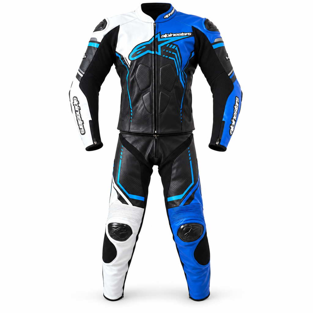 Dinevo Blackstar B2 Two-Piece Motorcycle Racing Suit