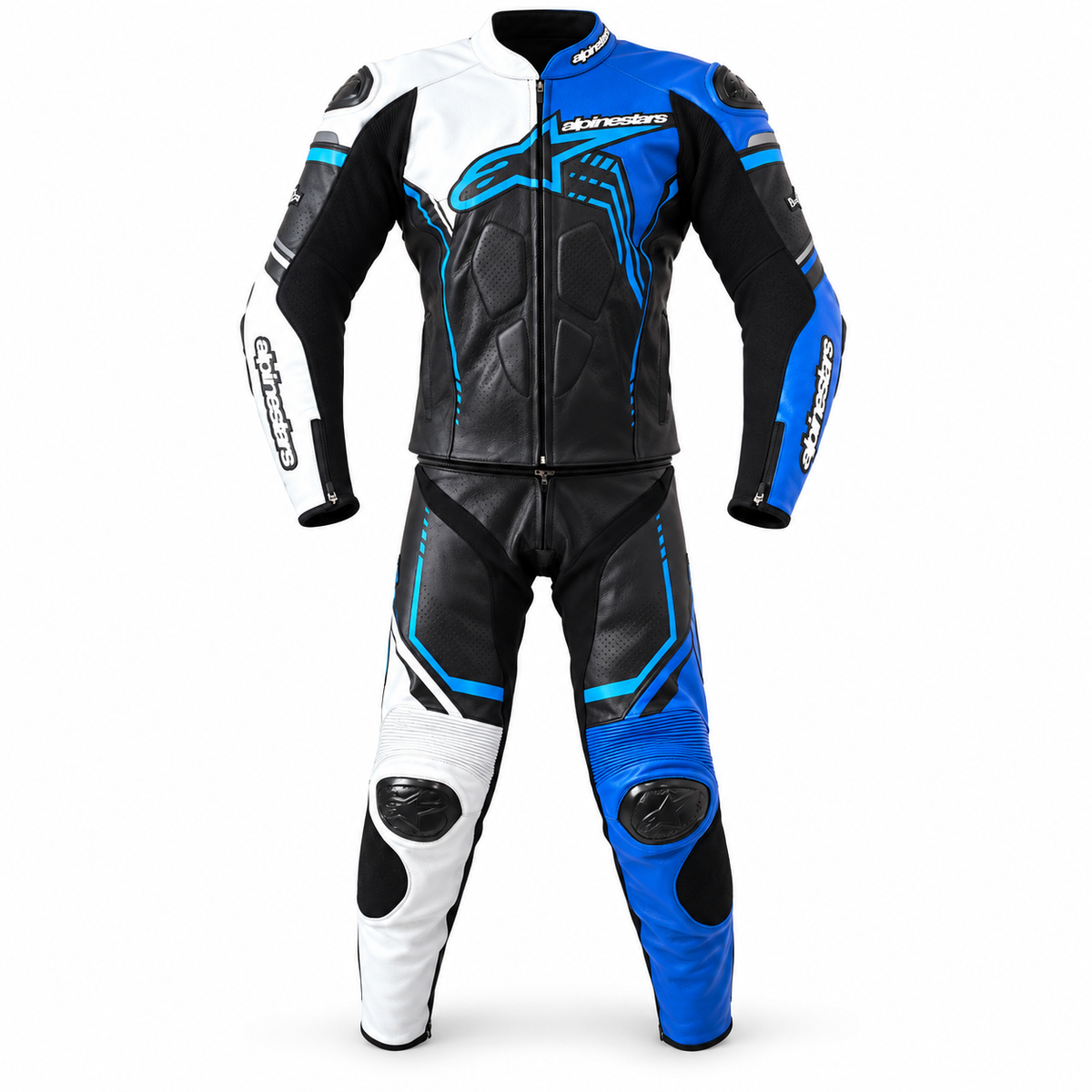 Dinevo Blackstar B2 Two-Piece Motorcycle Racing Suit