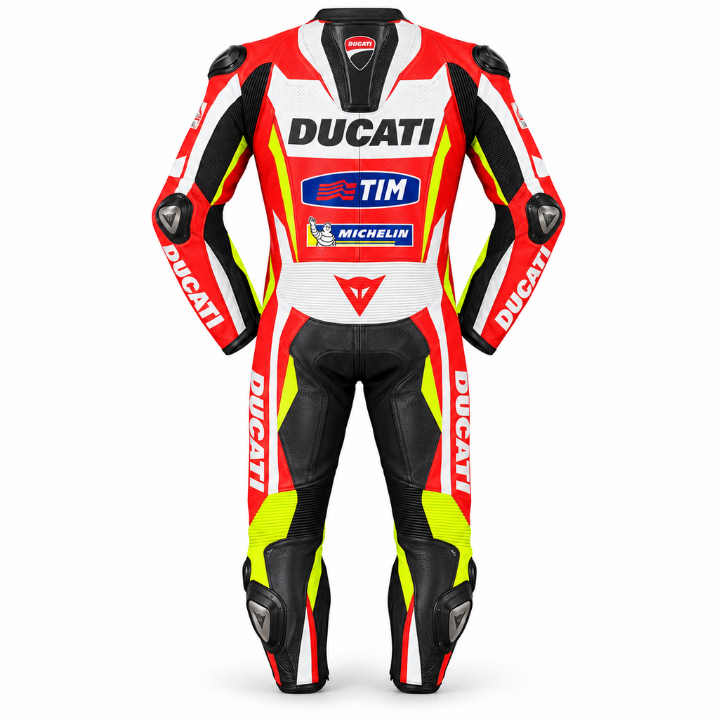 Dinevo Corsa Red One-Piece Motorcycle Racing Suit