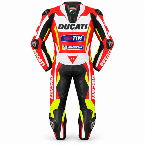 Dinevo Corsa Red One-Piece Motorcycle Racing Suit