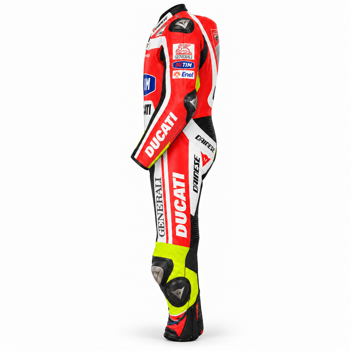 Dinevo Corsa Red One-Piece Motorcycle Racing Suit