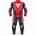 Dinevo Crimson Vector R2 Two-Piece Motorcycle Racing Suit
