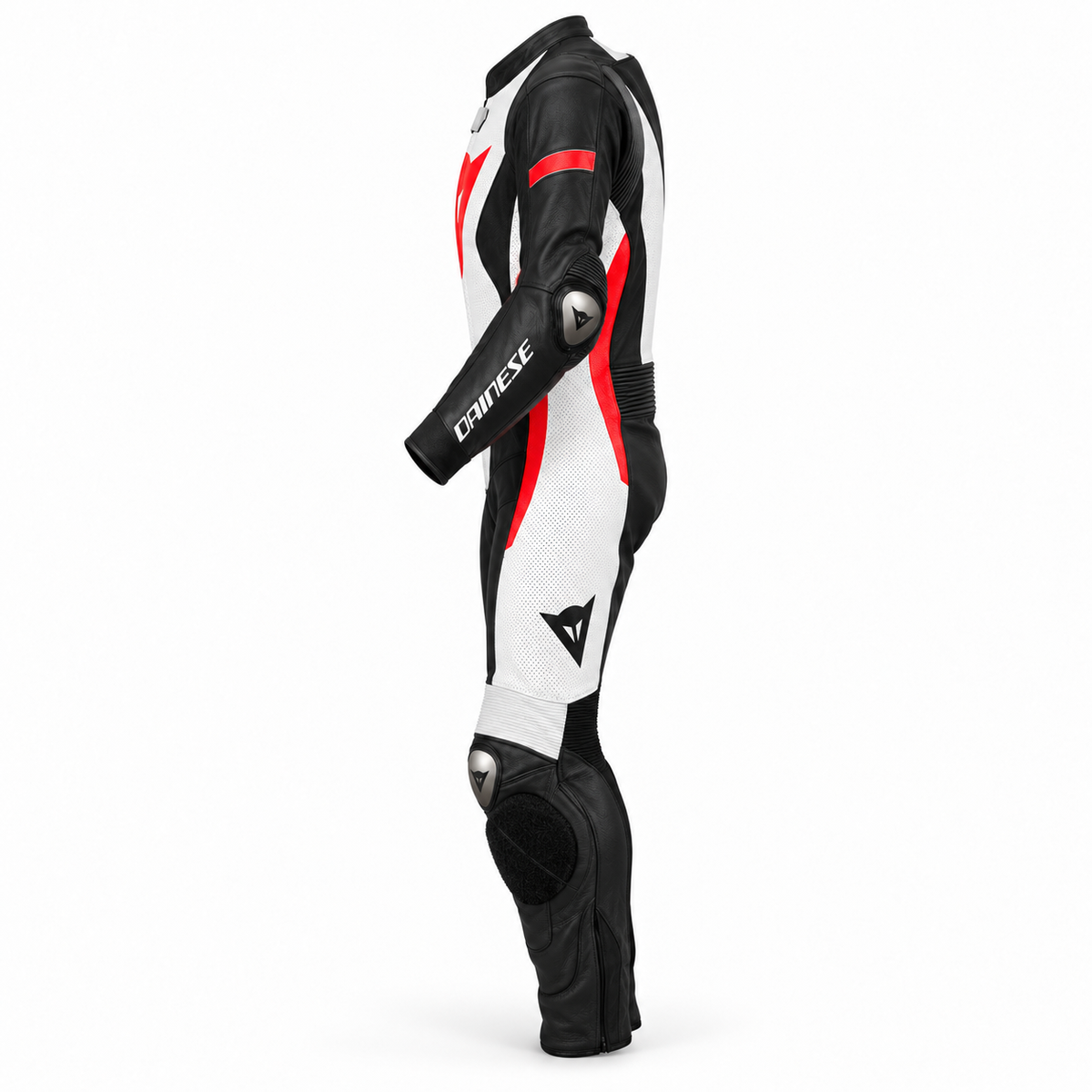 Dinevo Ice Red One-Piece Motorcycle Racing Suit